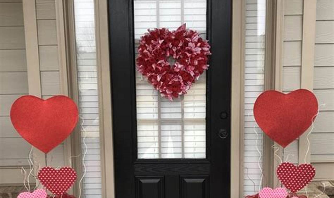 Sweet Front Porch Valentine Decor Ideas for a Lovely Welcome