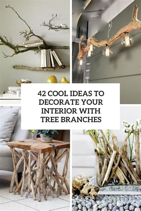Creative Ways: How to Decorate Tree Branches for Your Home
