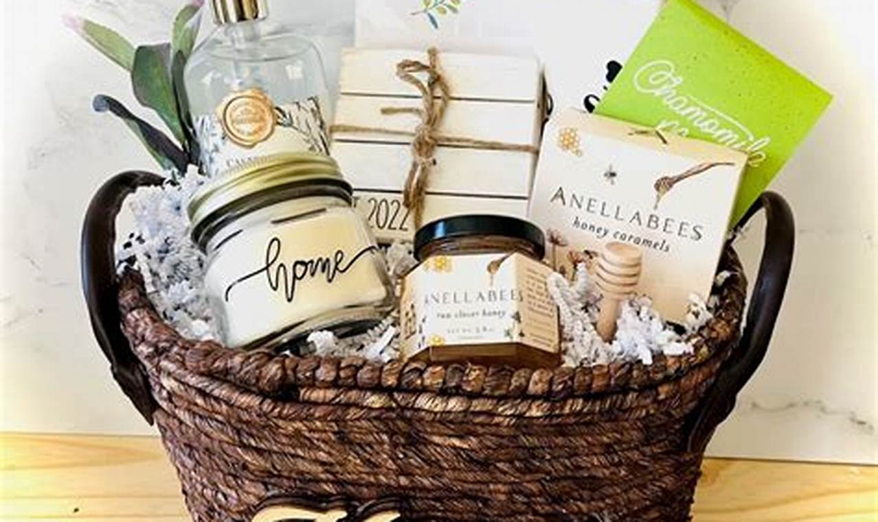Curated Home Decor Gift Basket Sets